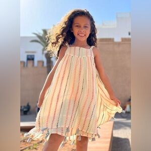 NWT, Poppet & Fox, Strappy Trapeze Dress Essaouira, Sz 3